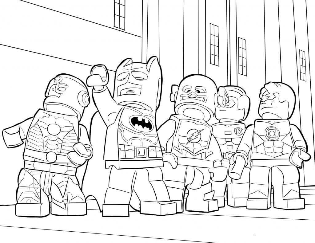 Desenho de Flash para imprimir