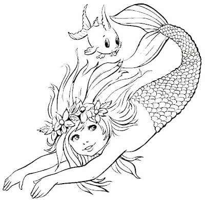 Desenho de Folclore Brasileiro para imprimir