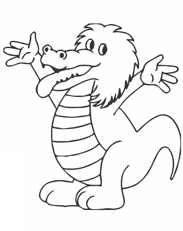 Desenho de Folclore Brasileiro para imprimir