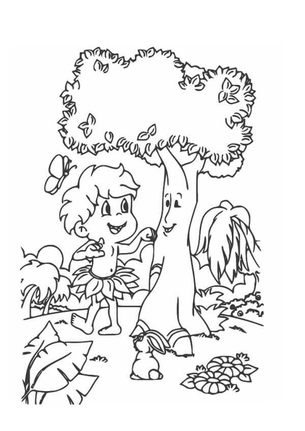 Desenho de Folclore Brasileiro para imprimir