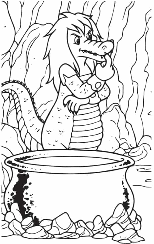 Desenho de Folclore Brasileiro para imprimir