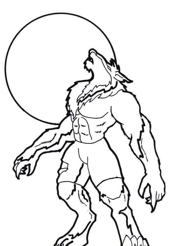 Desenho de Folclore Brasileiro para imprimir