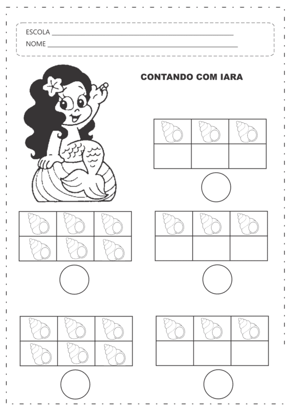 Desenho de Folclore Brasileiro para imprimir