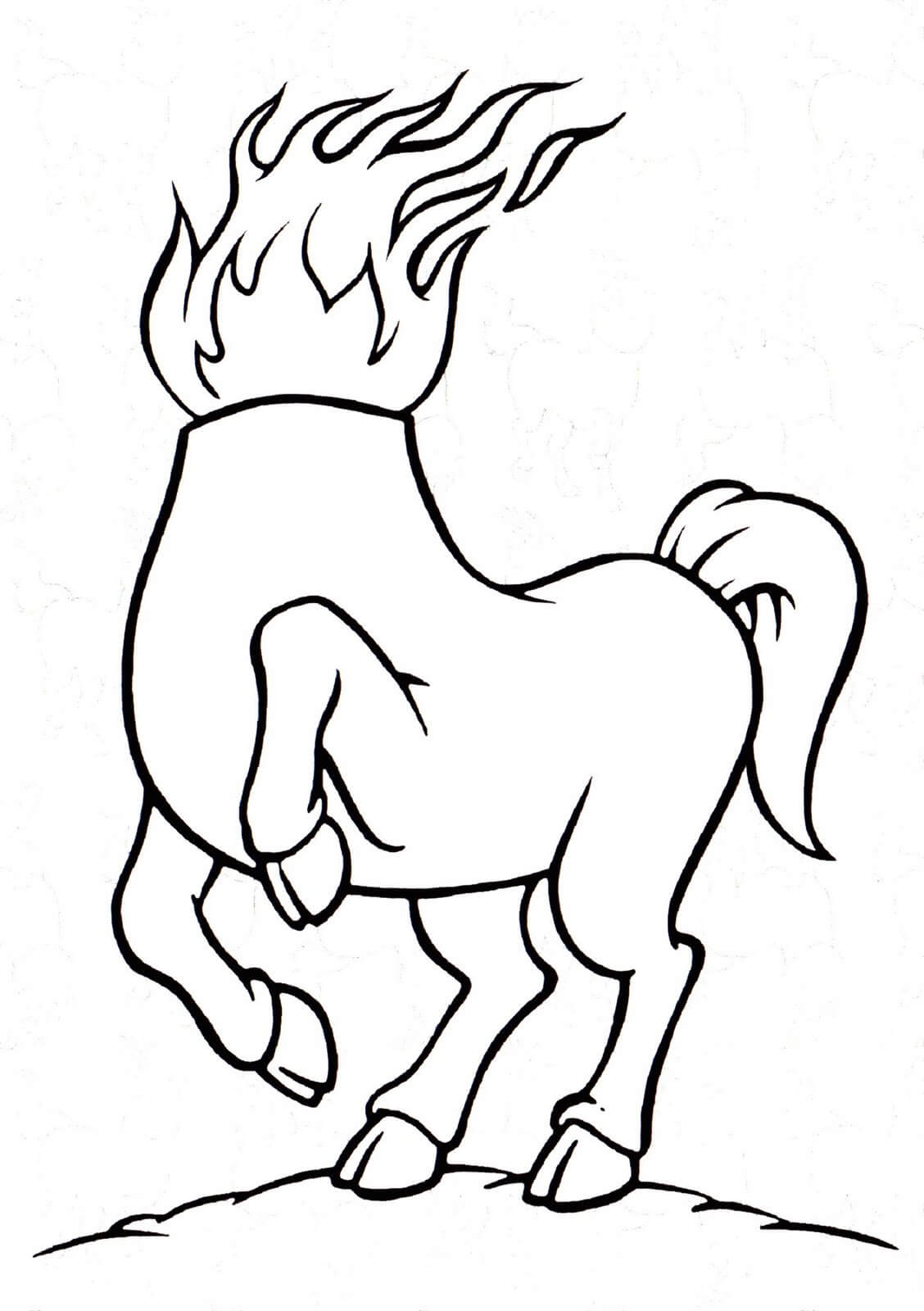Desenho de Folclore Brasileiro para imprimir