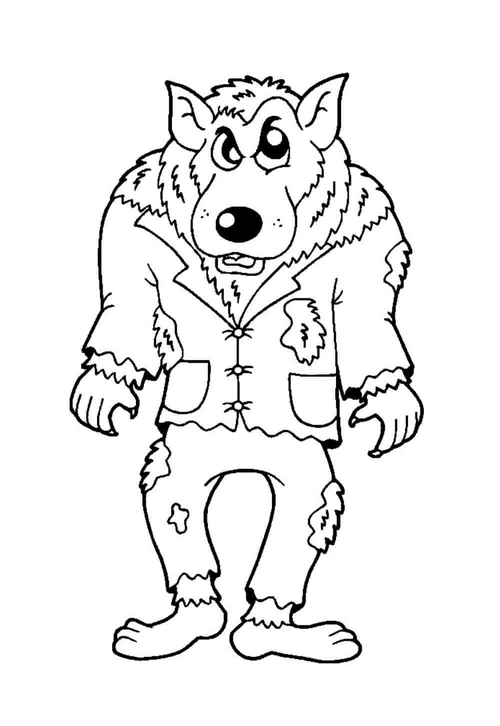 Desenho de Folclore Brasileiro para imprimir