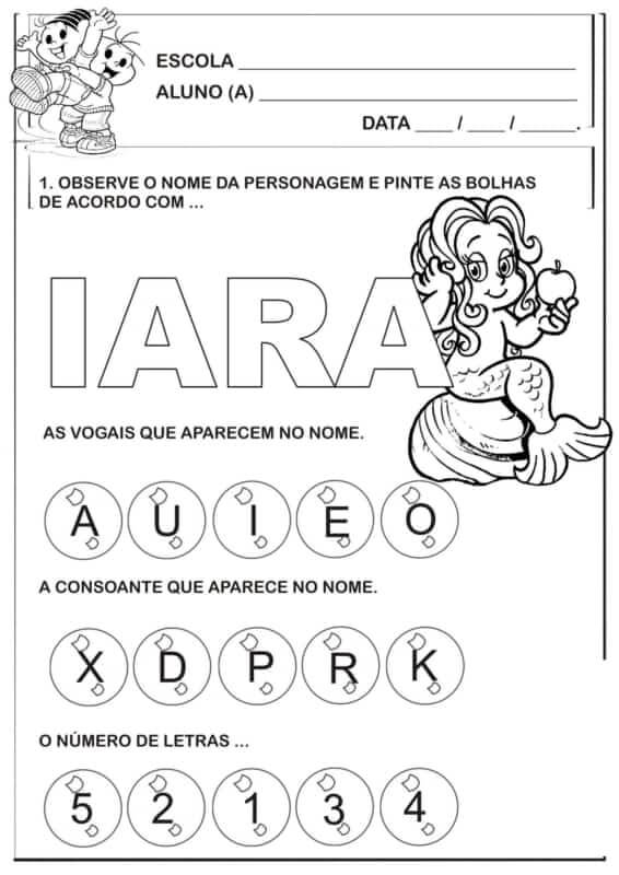 Desenho de Folclore Brasileiro para imprimir