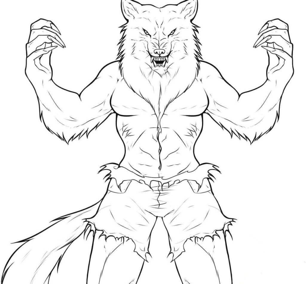 Desenho de Folclore Brasileiro para imprimir