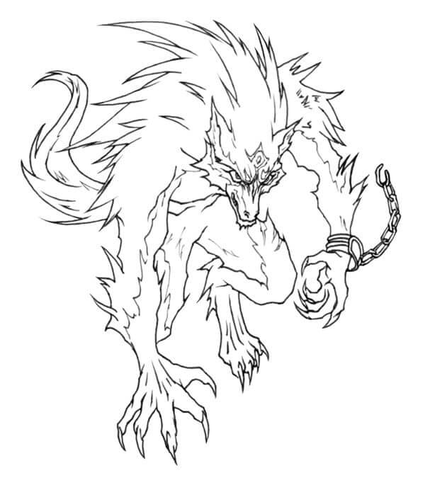 Desenho de Folclore Brasileiro para imprimir