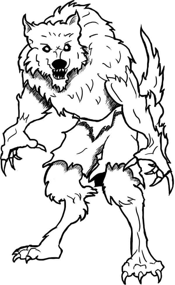 Desenho de Folclore Brasileiro para imprimir
