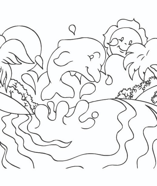 Desenho de Folclore Brasileiro para imprimir