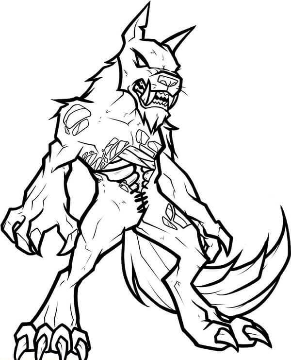 Desenho de Folclore Brasileiro para imprimir
