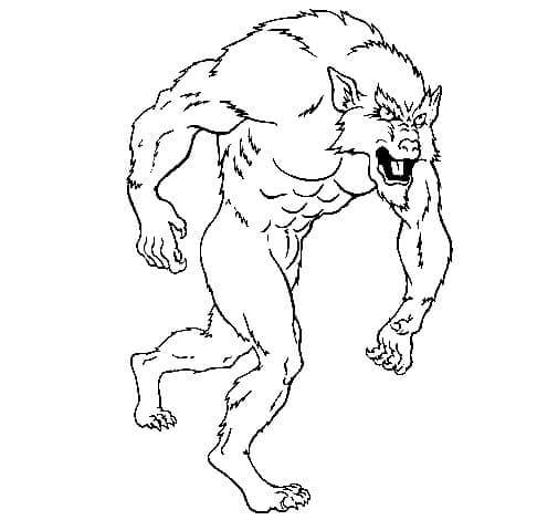 Desenho de Folclore Brasileiro para imprimir