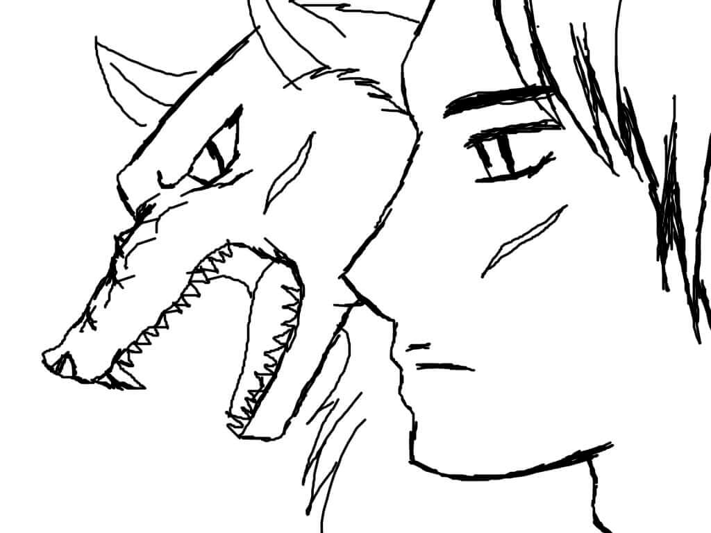 Desenho de Folclore Brasileiro para imprimir