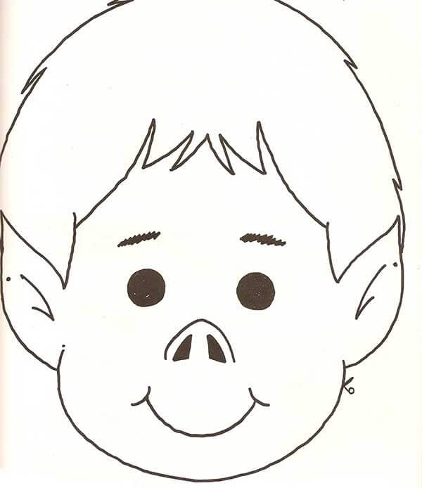 Desenho de Folclore Brasileiro para imprimir