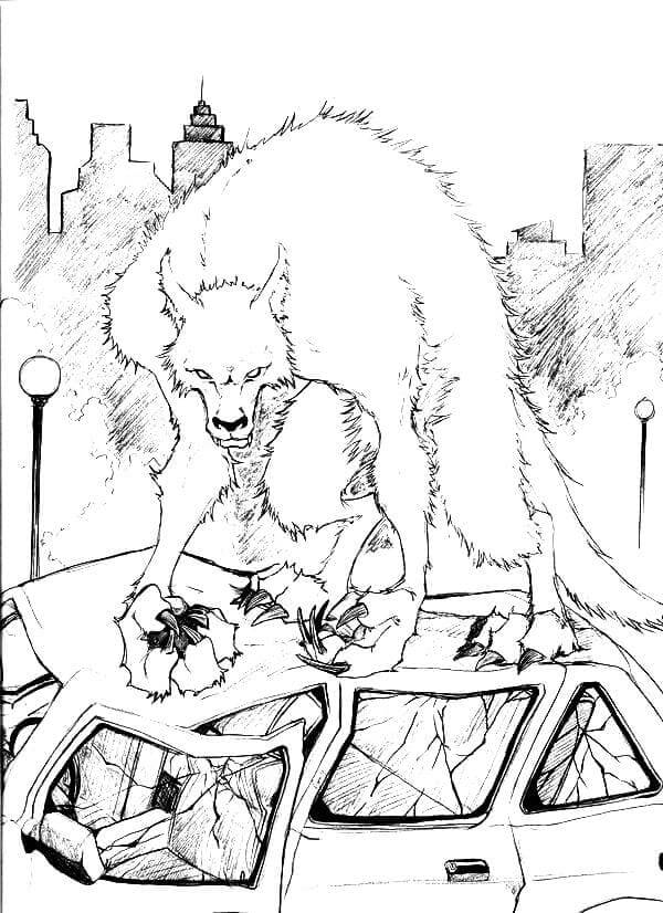 Desenho de Folclore Brasileiro para imprimir