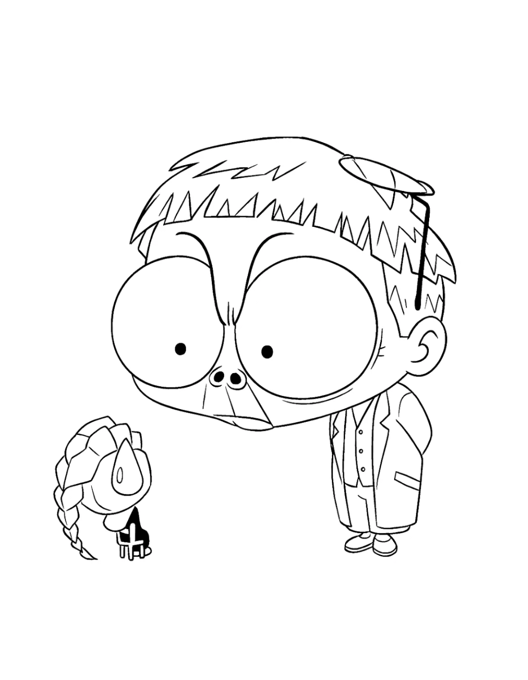 Desenho de Guerreiras do K-Pop para imprimir