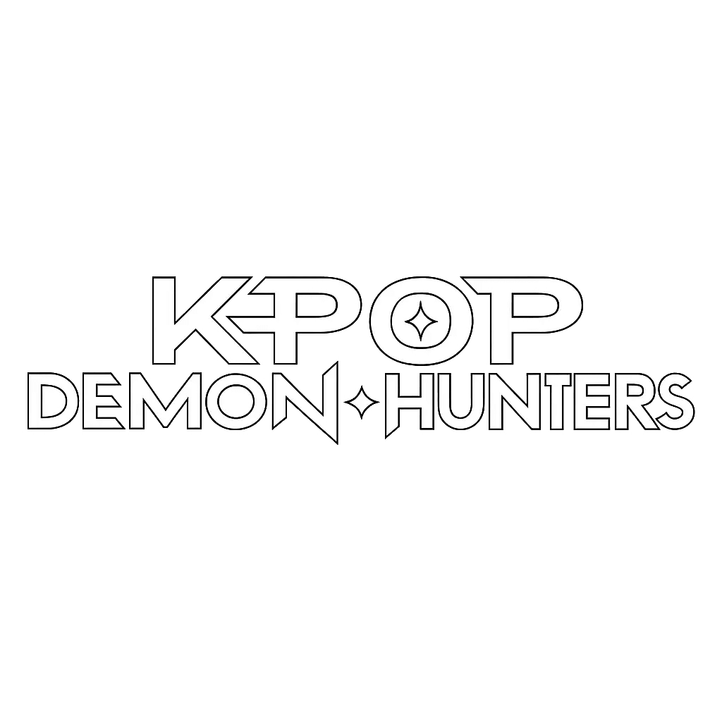 Desenho de Guerreiras do K-Pop para imprimir
