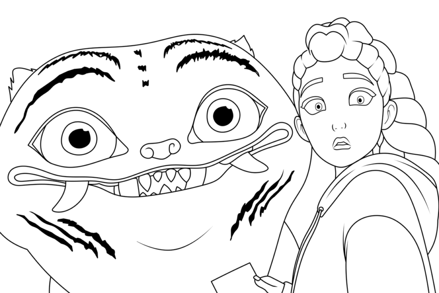 Desenho de Guerreiras do K-Pop para imprimir