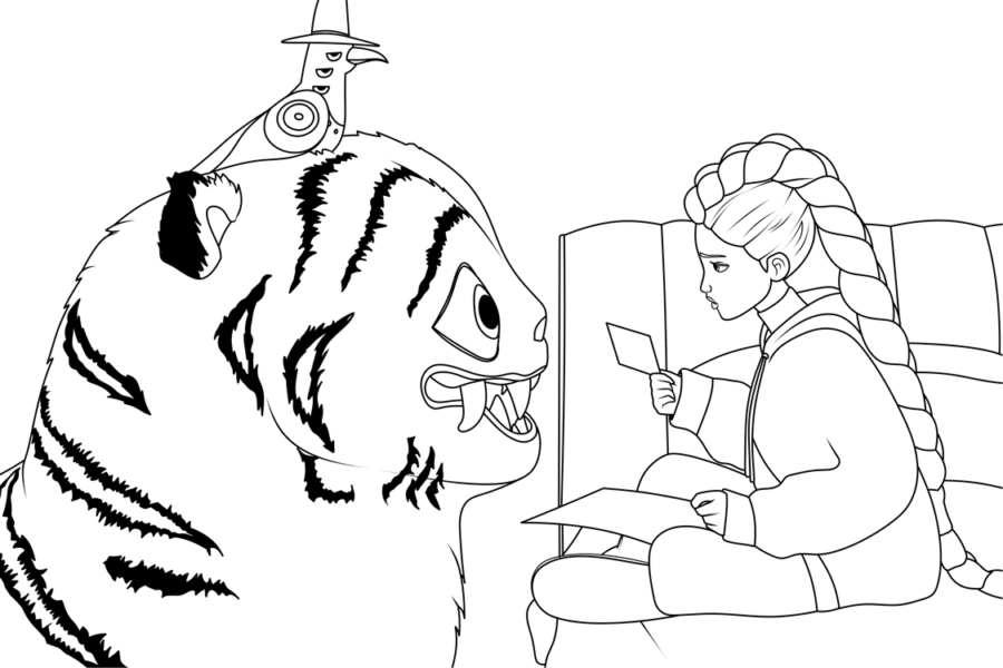 Desenho de Guerreiras do K-Pop para imprimir