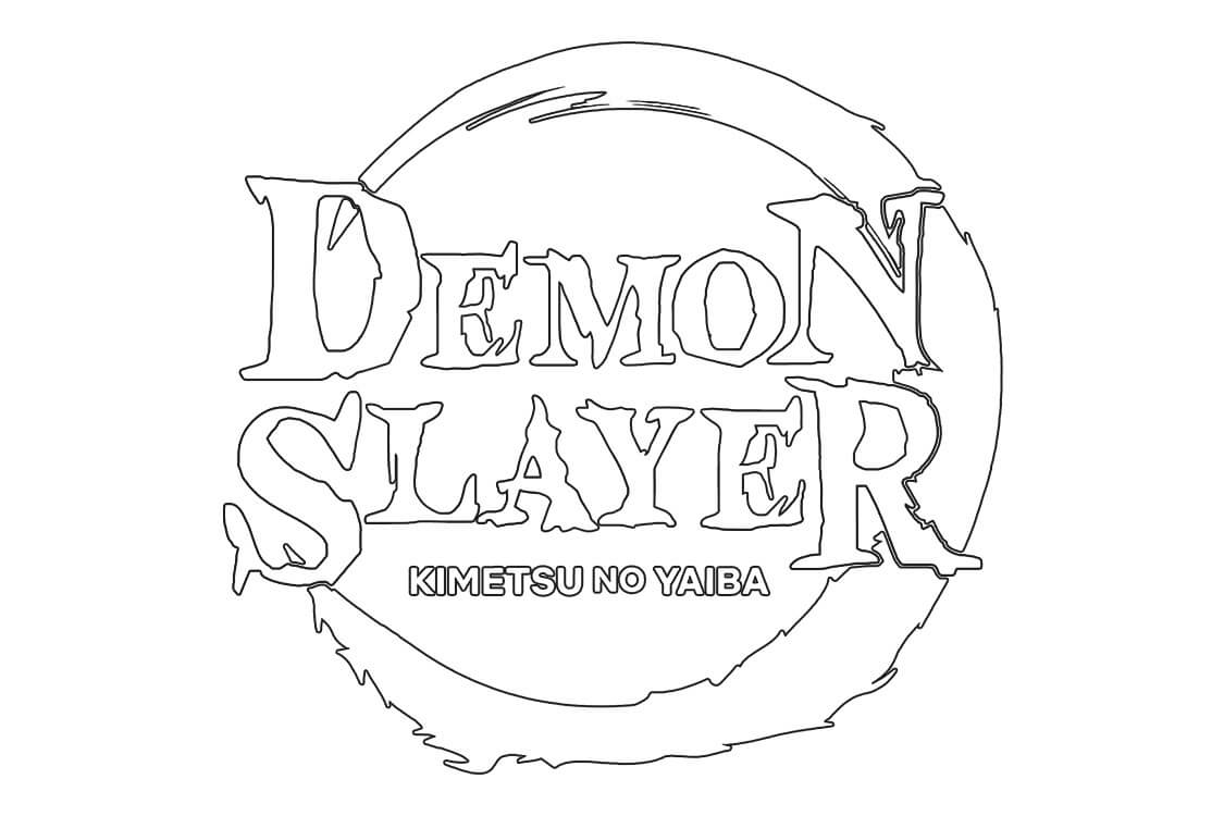 Desenho de Demon Slayer para imprimir