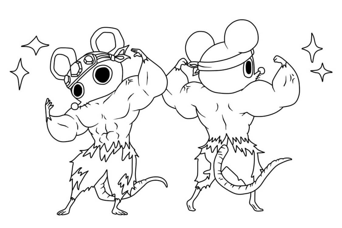 Desenho de Demon Slayer para imprimir
