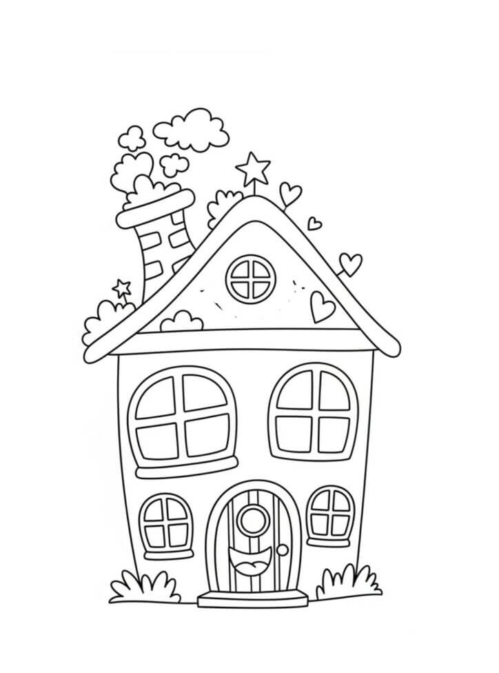 Desenho de Dia das Crianças para imprimir