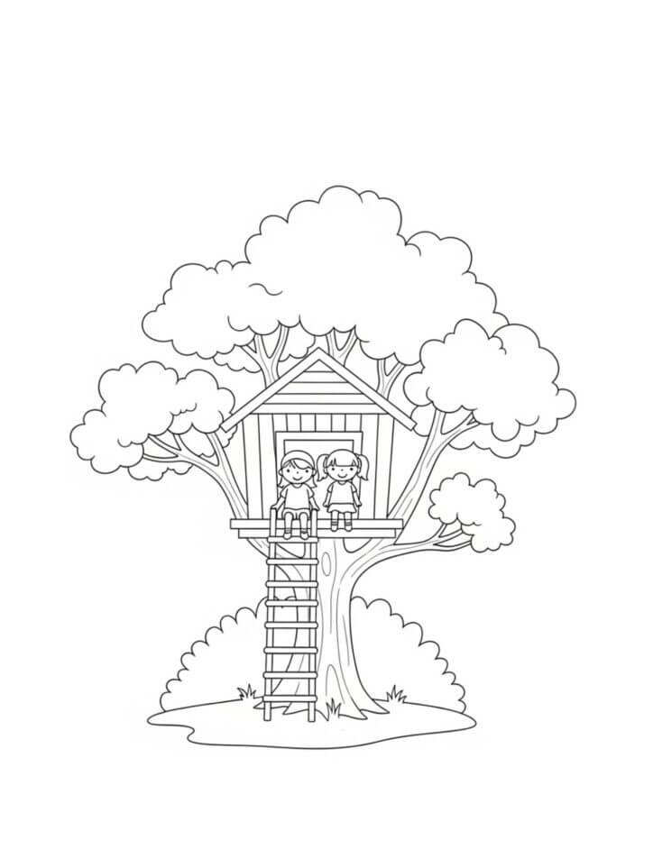 Desenho de Dia das Crianças para imprimir