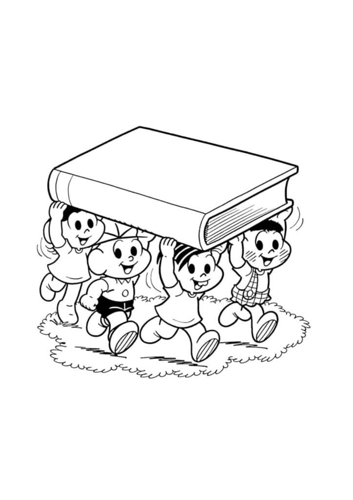 Desenho de Dia das Crianças para imprimir