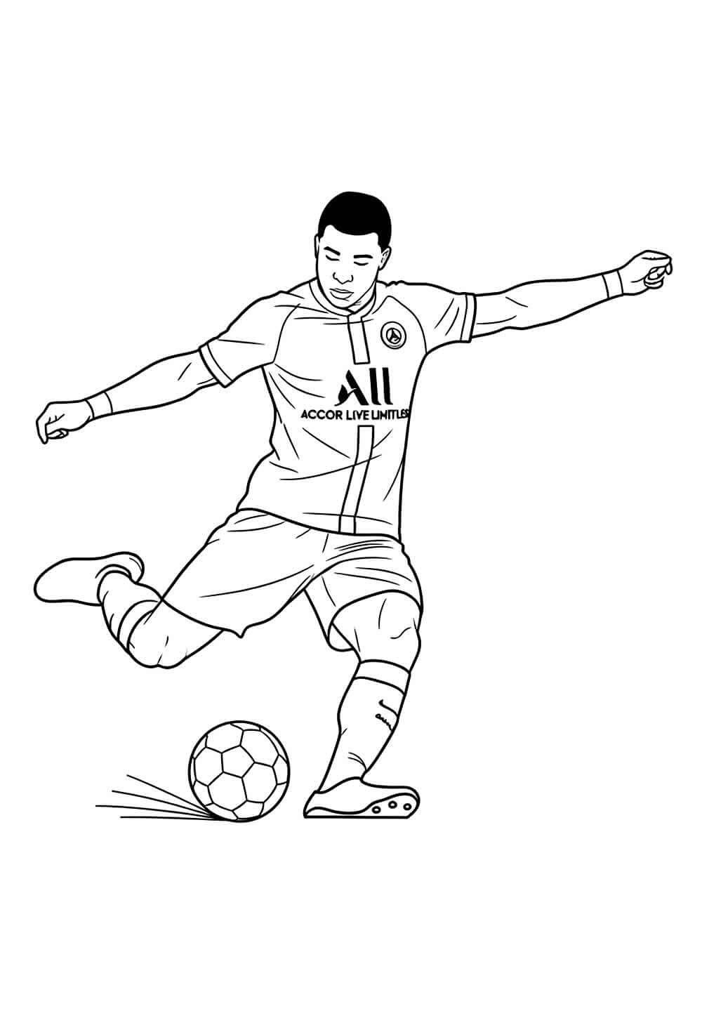 Desenho de Paris Saint-Germain (PSG) para imprimir
