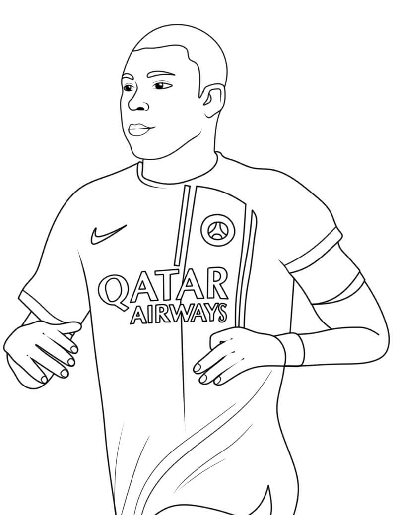 Desenho de Paris Saint-Germain (PSG) para imprimir