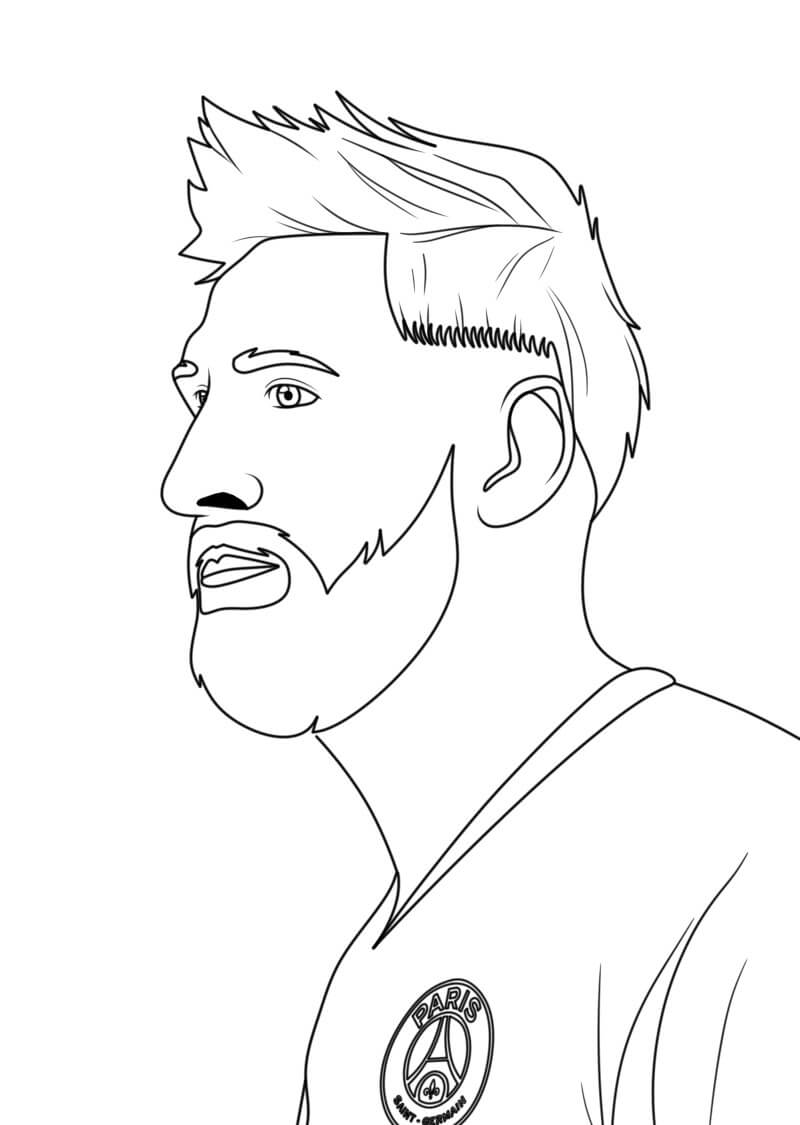 Desenho de Paris Saint-Germain (PSG) para imprimir