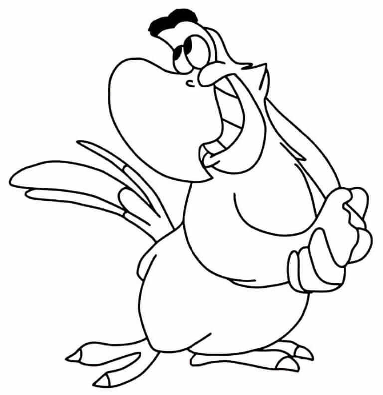 Desenho de Aladdin para imprimir