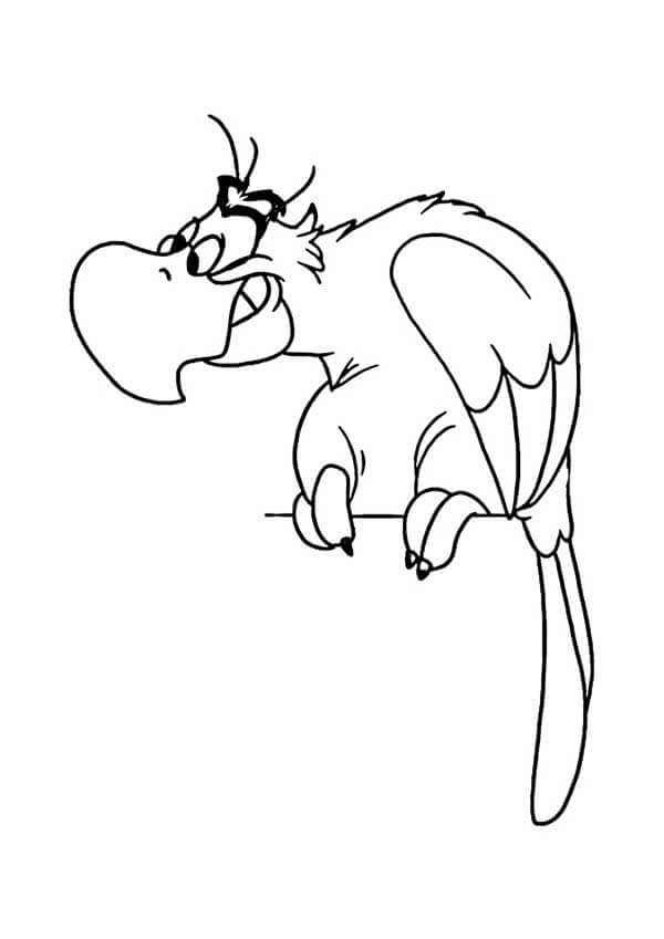 Desenho de Aladdin para imprimir