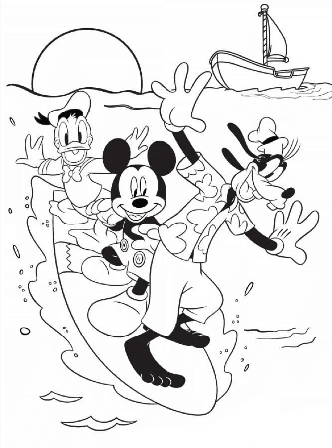 Desenho de Pateta para imprimir