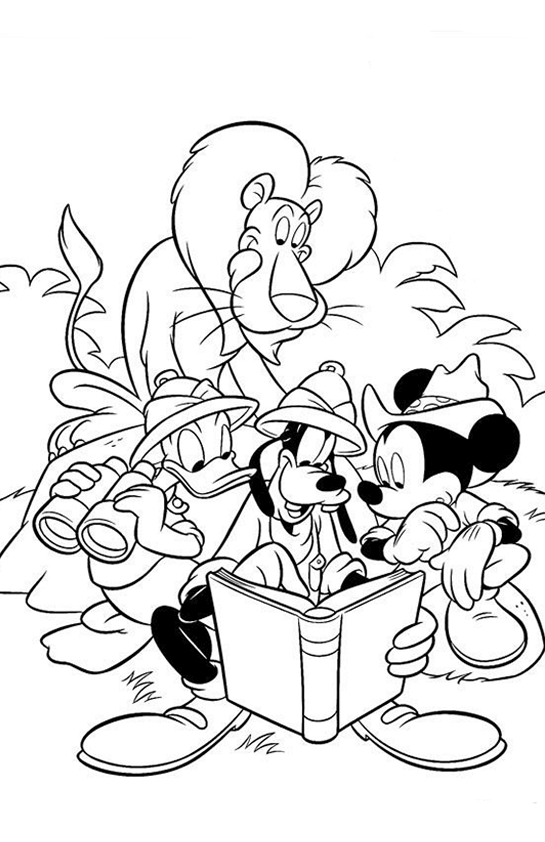 Desenho de Pateta para imprimir