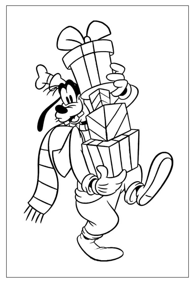 Desenho de Pateta para imprimir