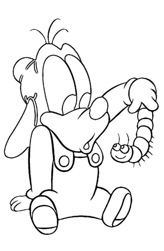 Desenho de Pateta para imprimir