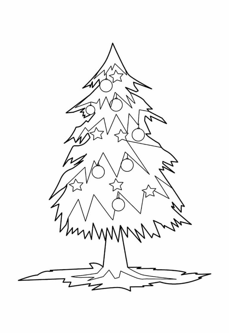 Desenho de Natal para imprimir