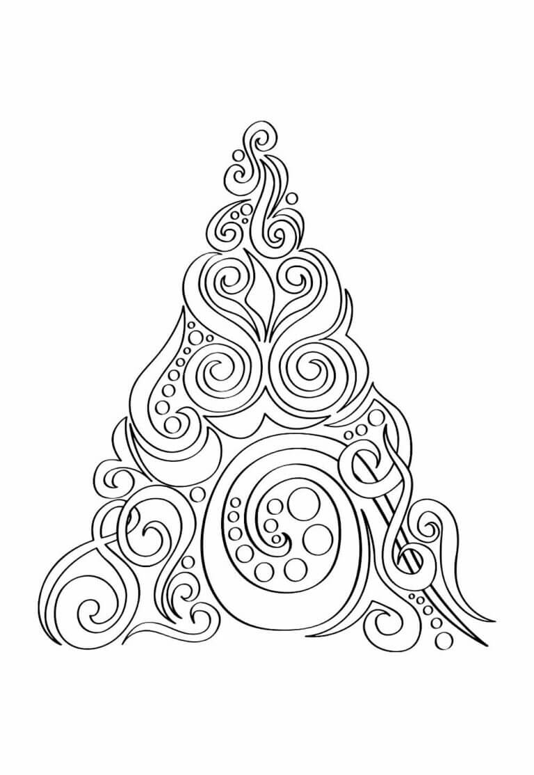 Desenho de Natal para imprimir
