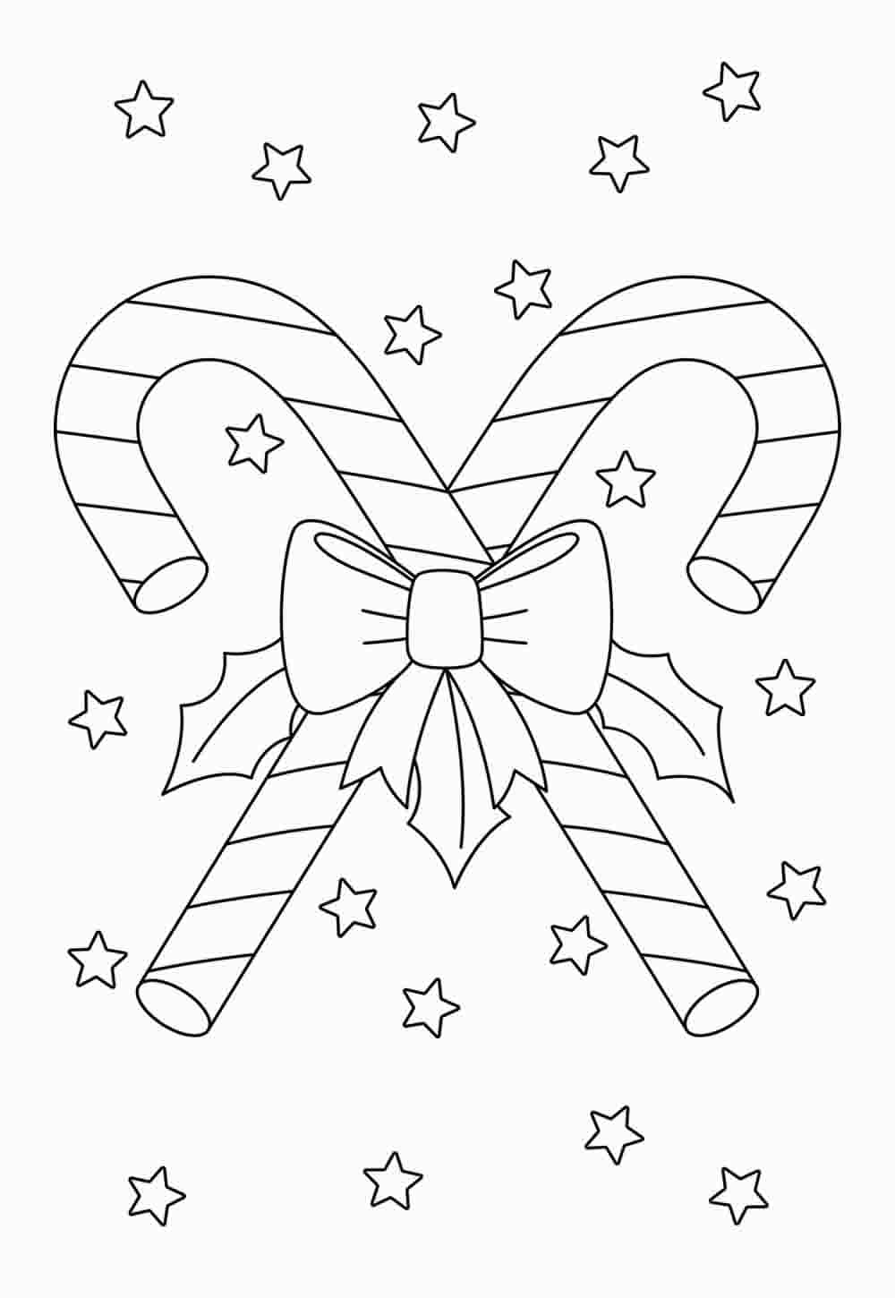 Desenho de Natal para imprimir
