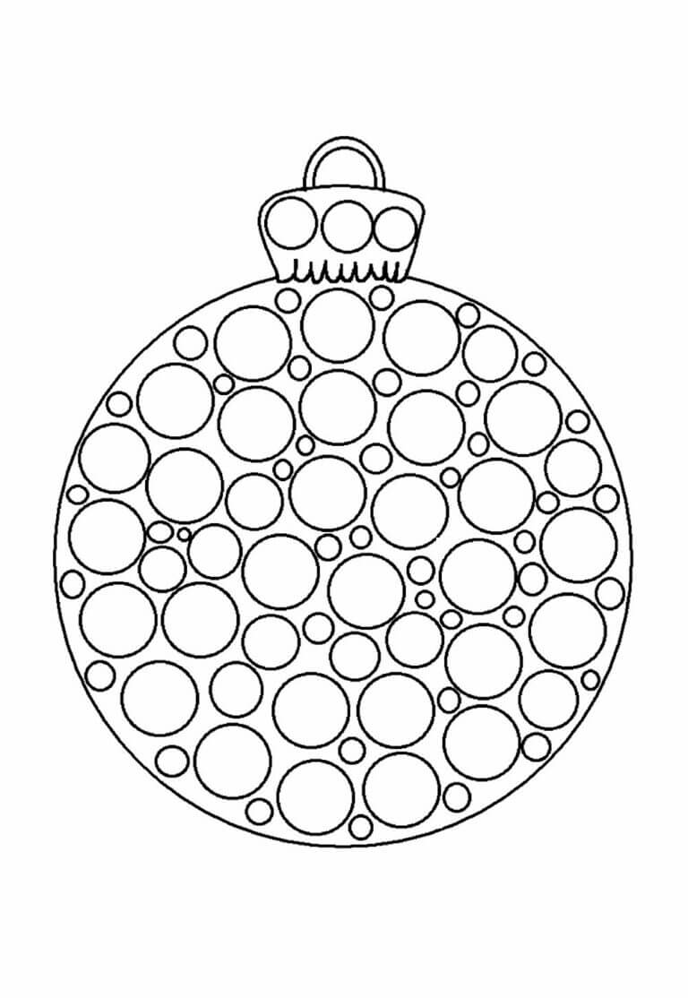 Desenho de Natal para imprimir