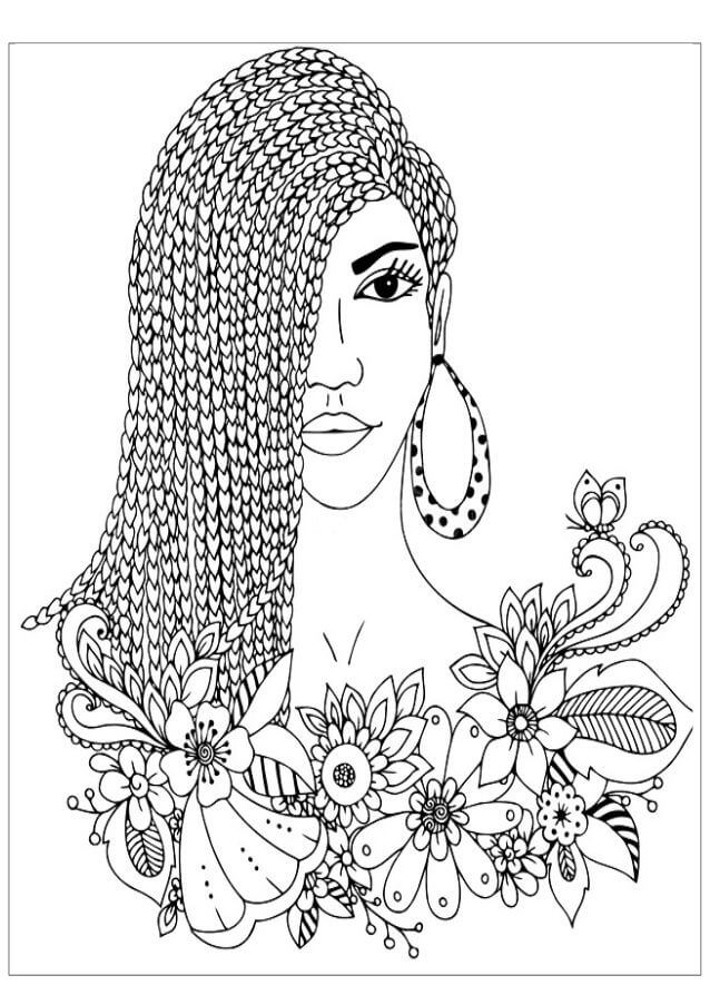 Desenho de Dia da Consciência Negra para imprimir