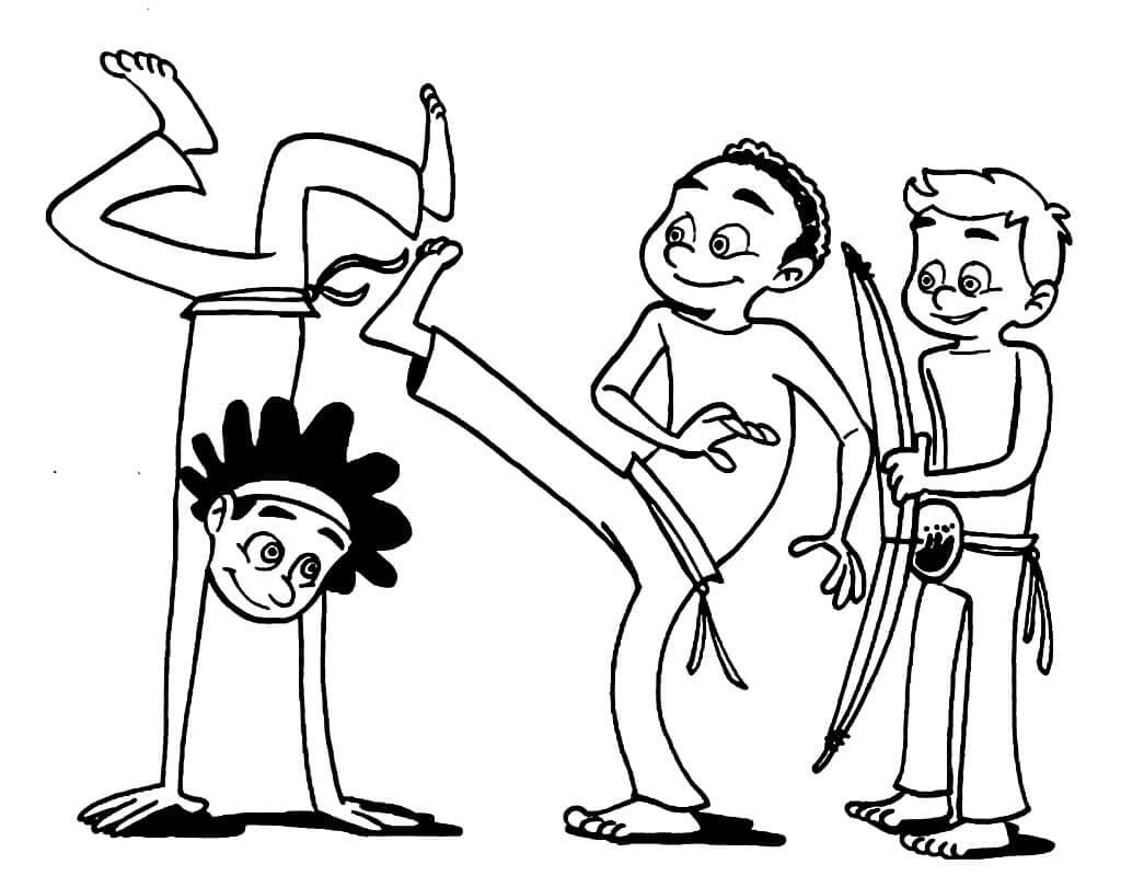 Desenho de Dia da Consciência Negra para imprimir