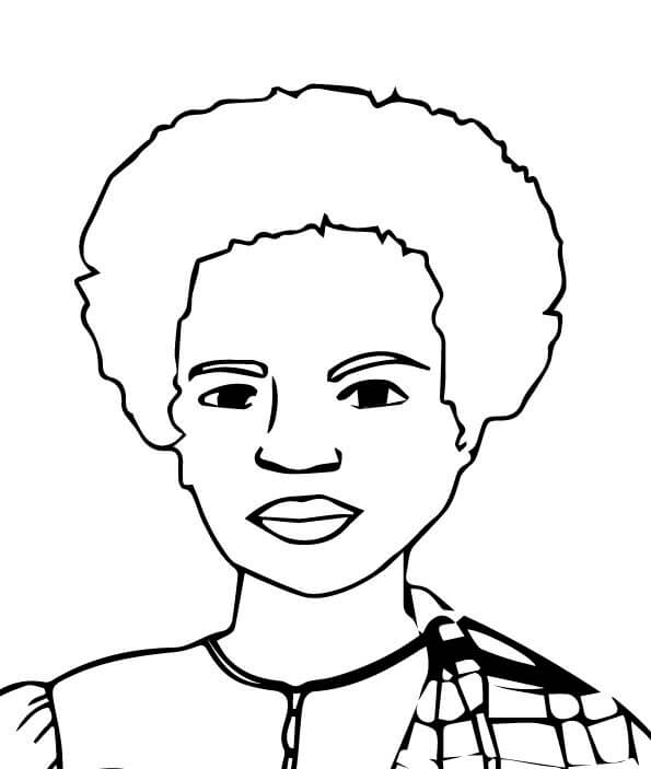 Desenho de Dia da Consciência Negra para imprimir
