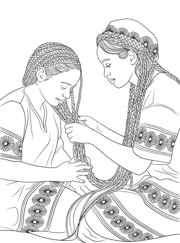 Desenho de Dia da Consciência Negra para imprimir