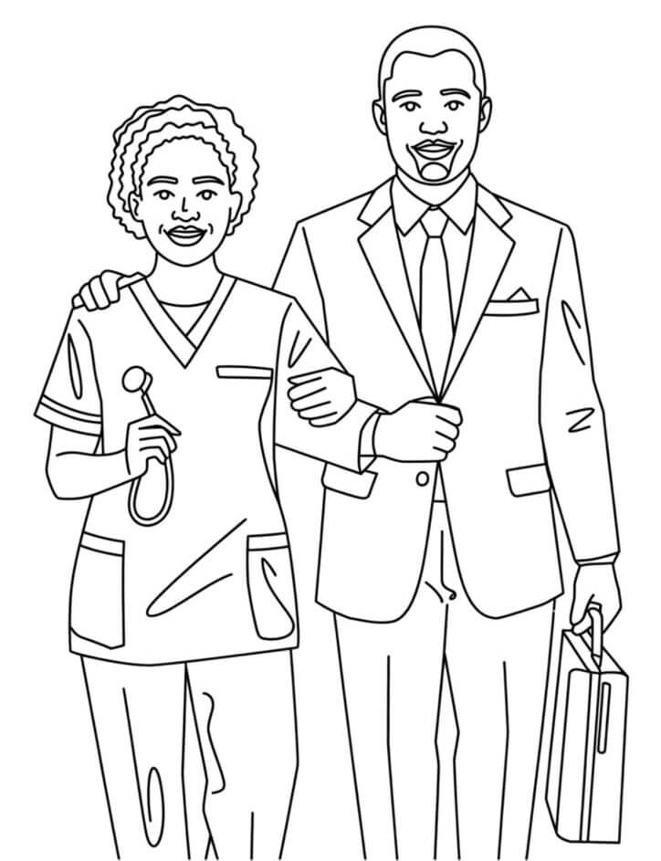 Desenho de Dia da Consciência Negra para imprimir