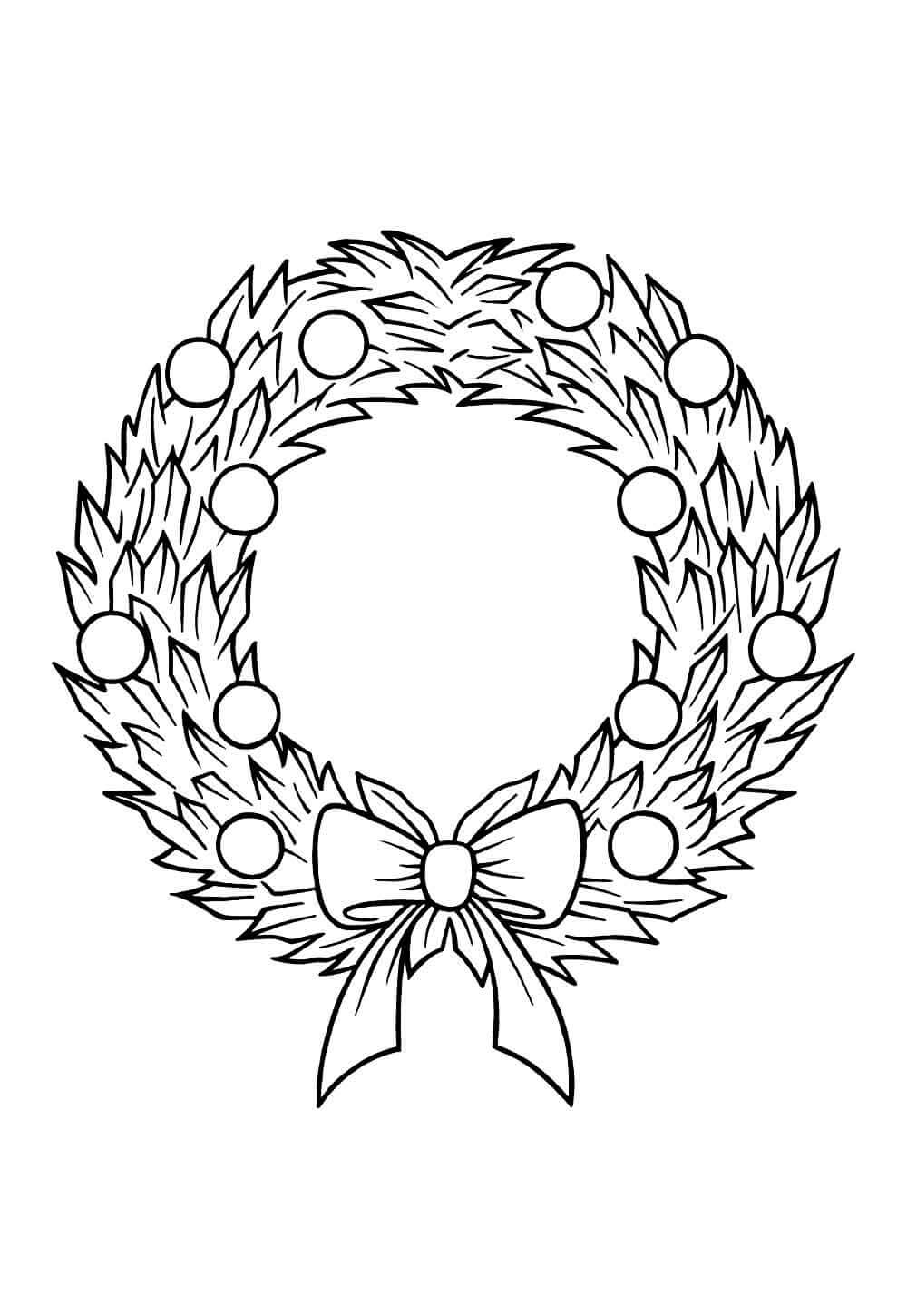 Desenho de Natal para imprimir