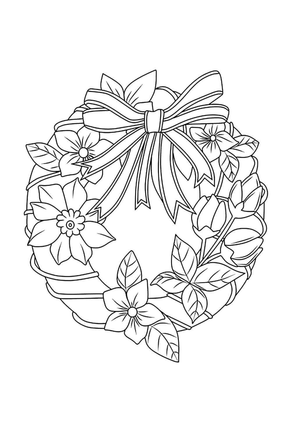 Desenho de Natal para imprimir