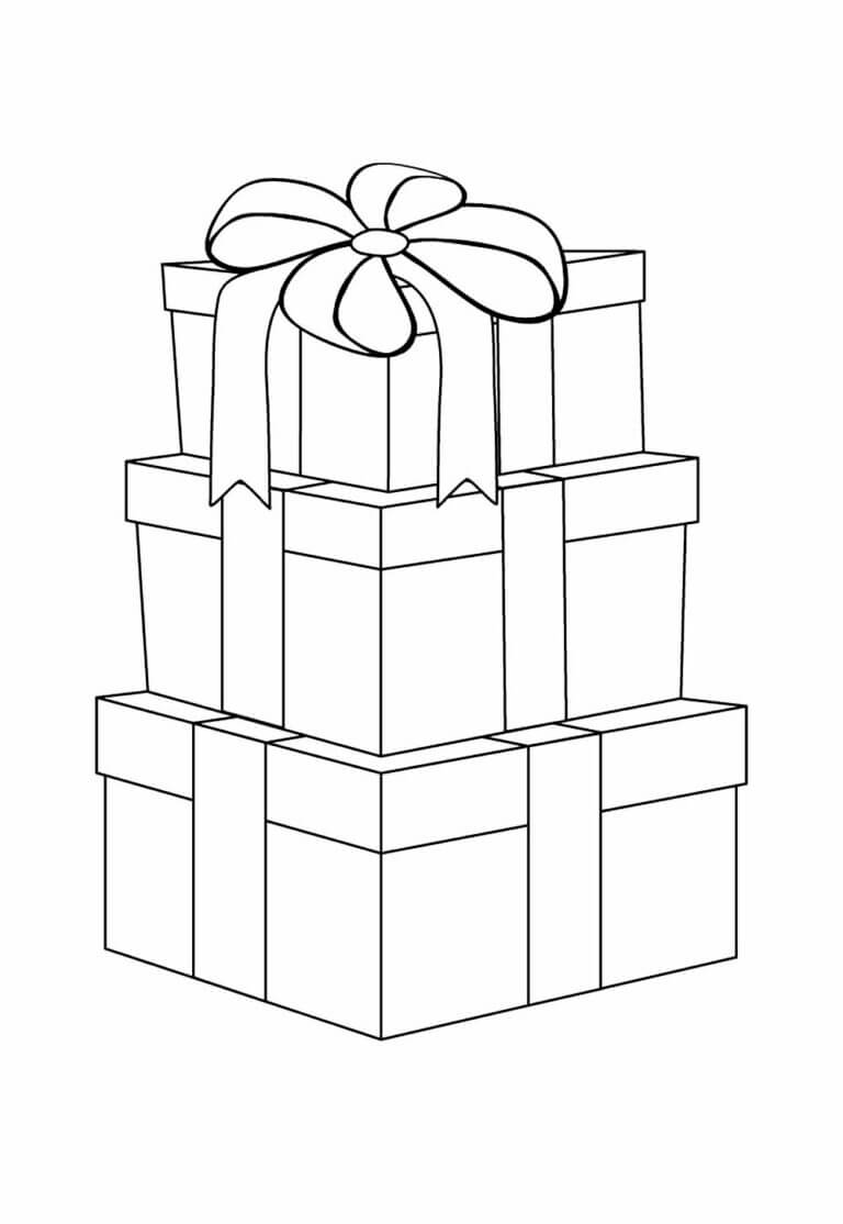 Desenho de Natal para imprimir