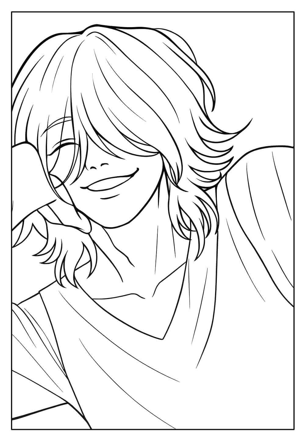 Desenho de Saja Boys para imprimir